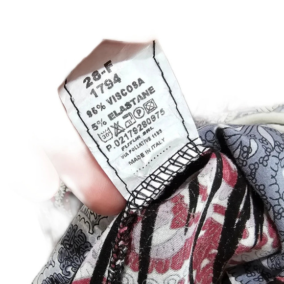 MiLady Made In Italy Paisley Ruffle Dress - Picture 6 of 8